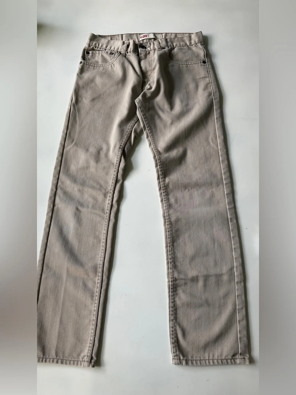Levi's Men's Slim Straight Jeans - Taupe Gray